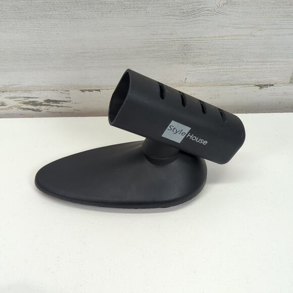 Style‎ house 1656736 Black/Red Professional Hair Styling Flat Iron 1.25" W/Base - Picture 6 of 9